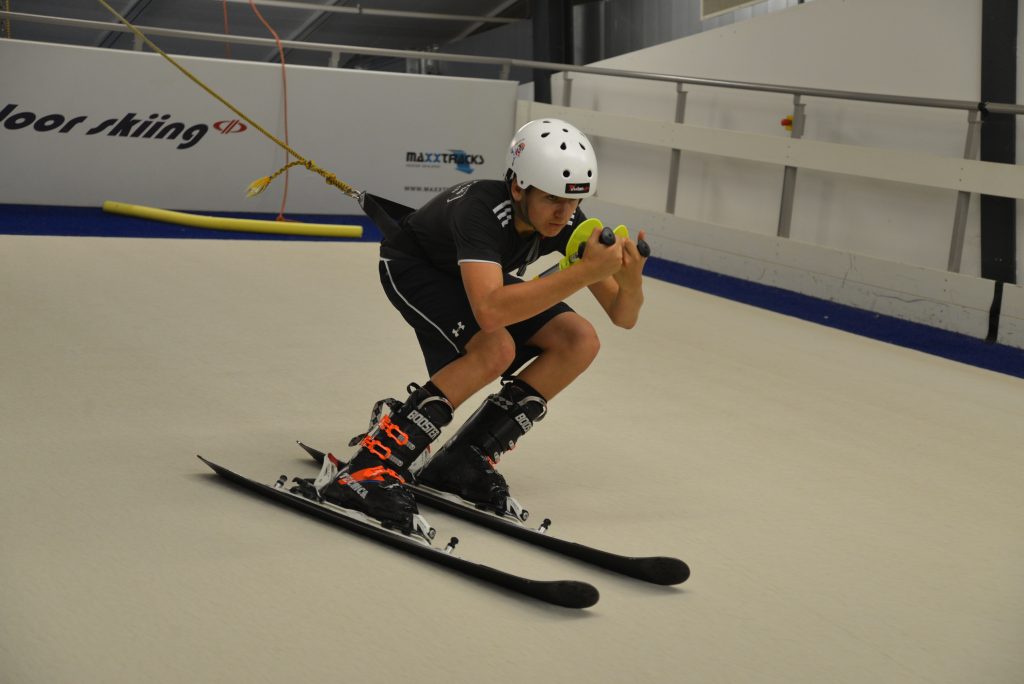 Jules Violon Swiss indoor skiing 2016