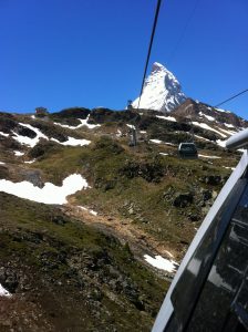 Montée sur le glacier